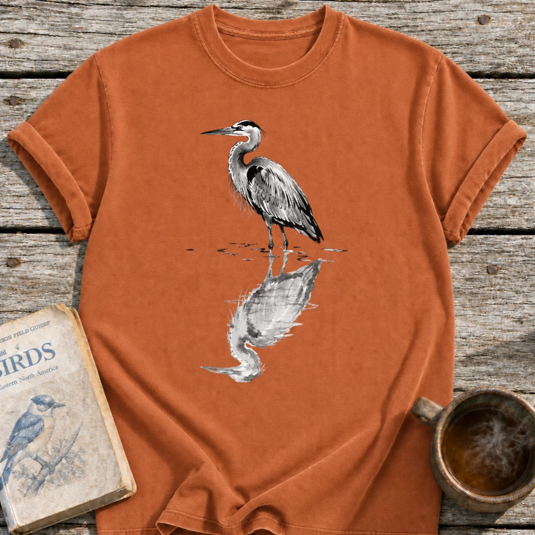 Heron Reflection T-Shirt