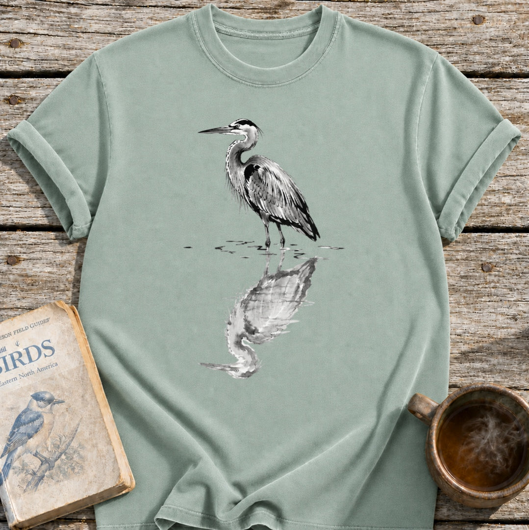Heron Reflection T-Shirt