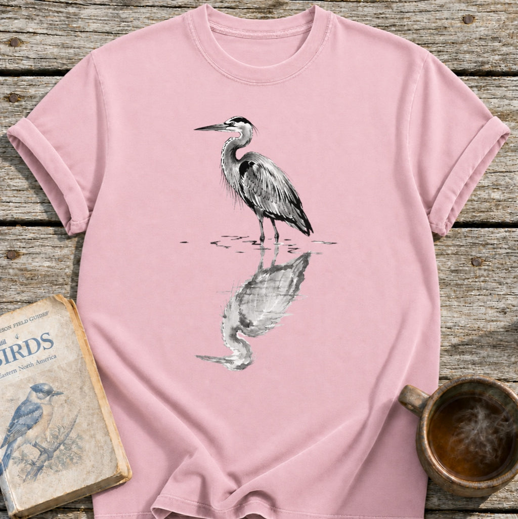 Heron Reflection T-Shirt