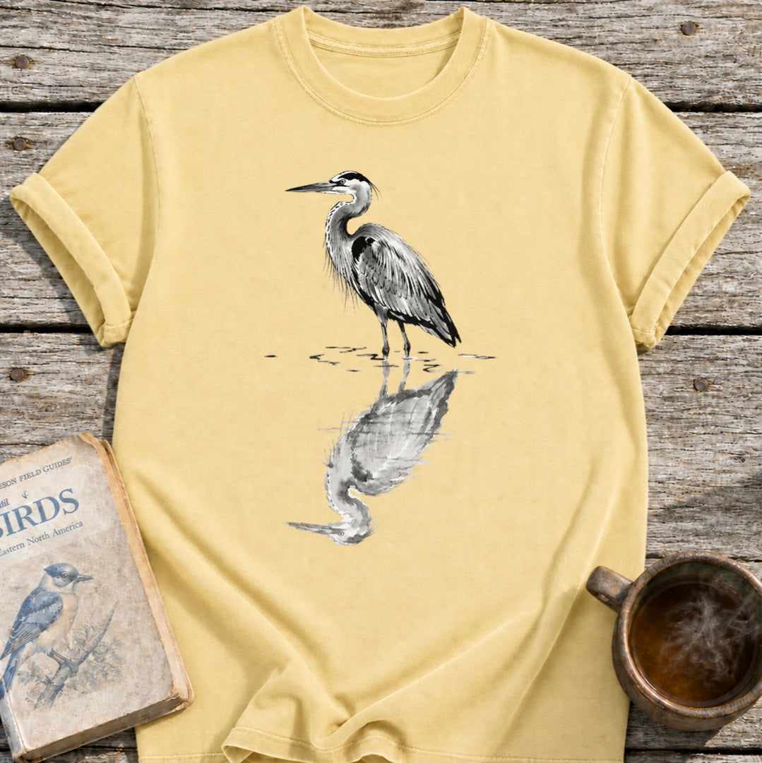 Heron Reflection T-Shirt