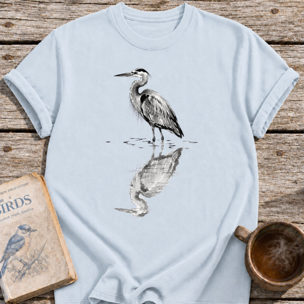 Heron Reflection T-Shirt