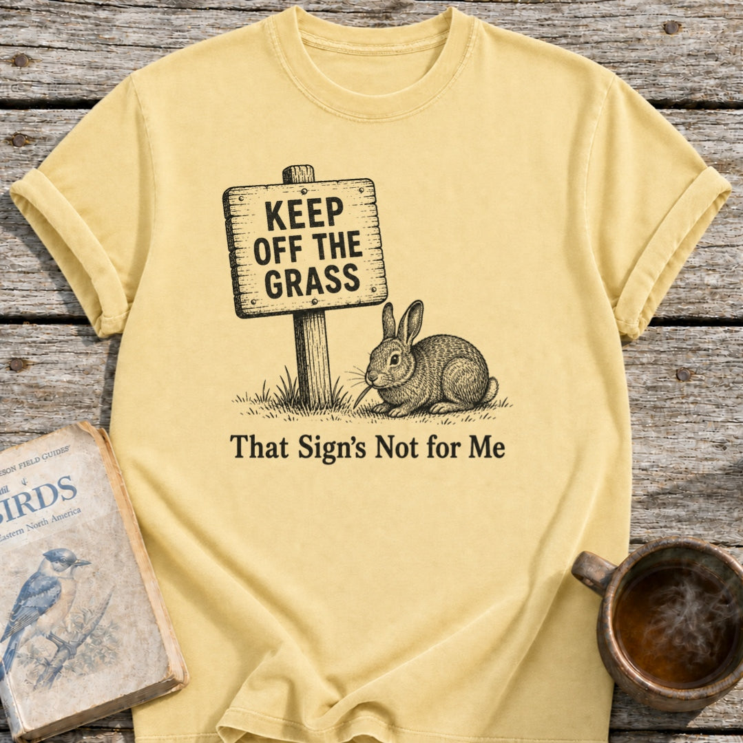 Keep Off Bunny T-Shirt
