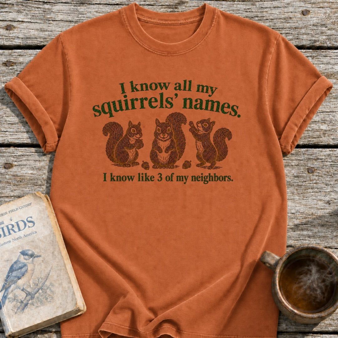 Know My Squirrels T-Shirt