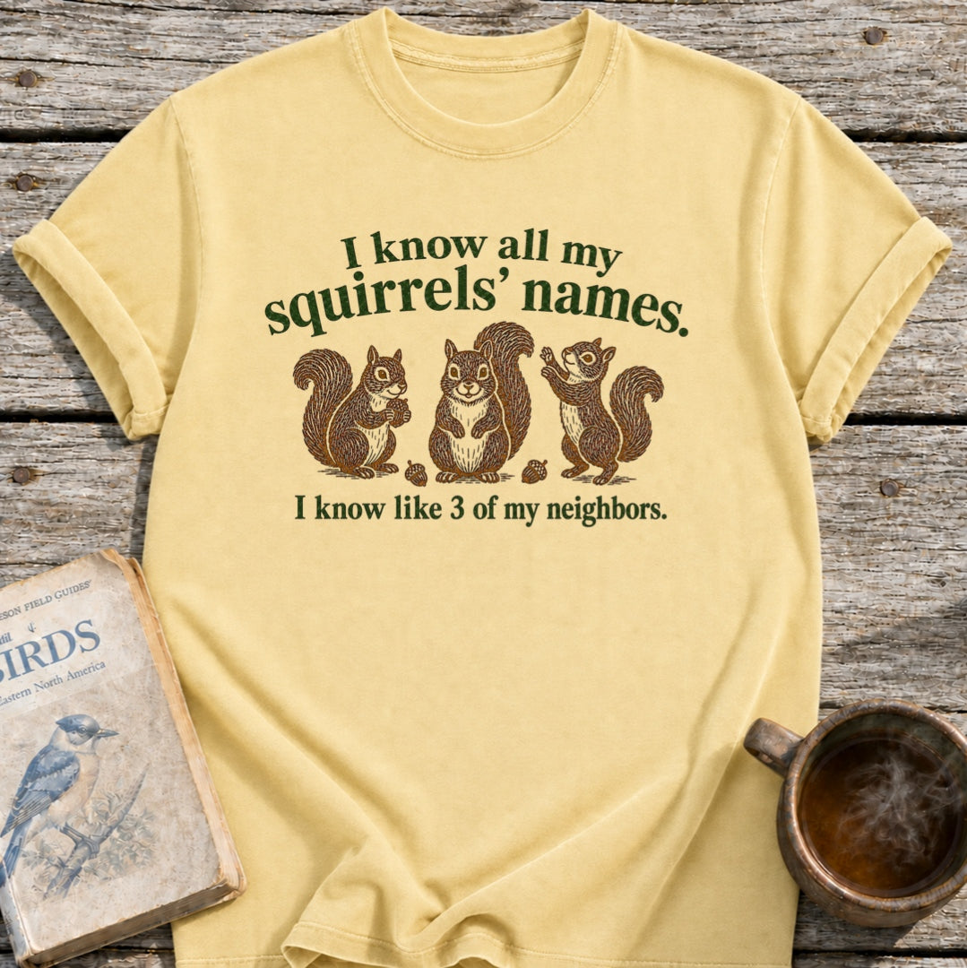 Know My Squirrels T-Shirt