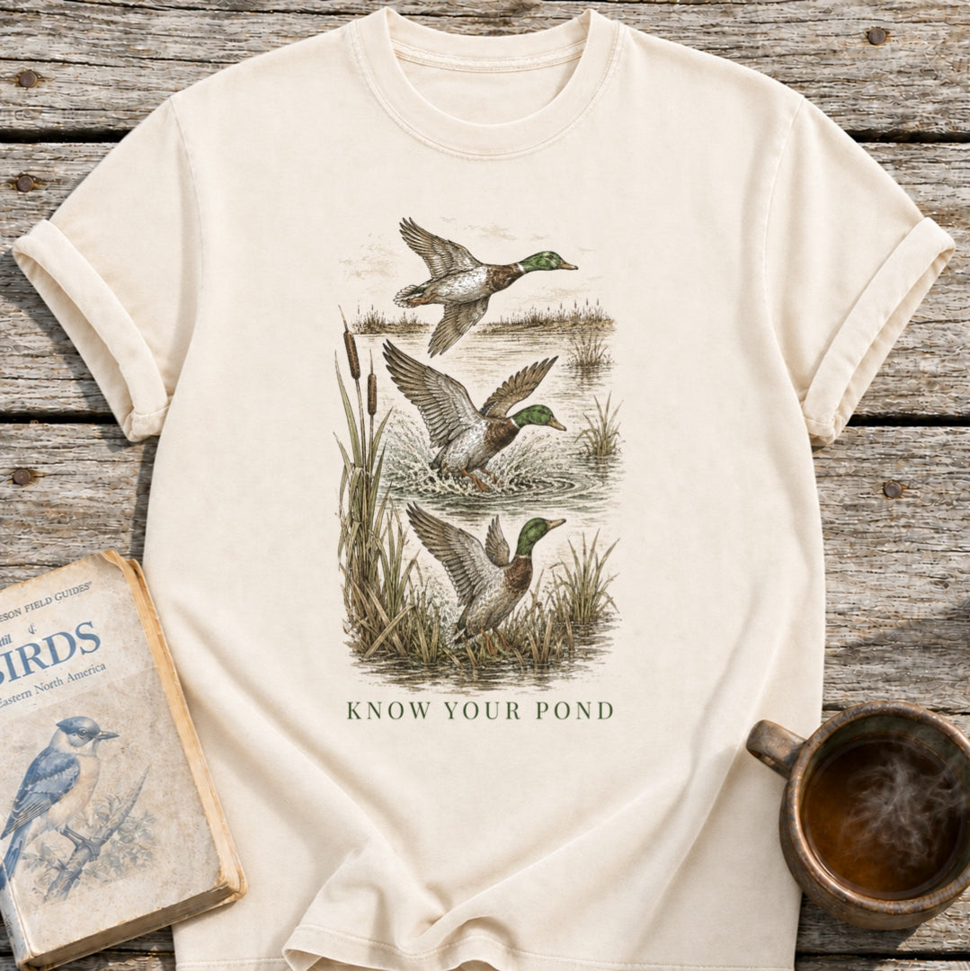 Know Your Pond 3 Ducks T-Shirt