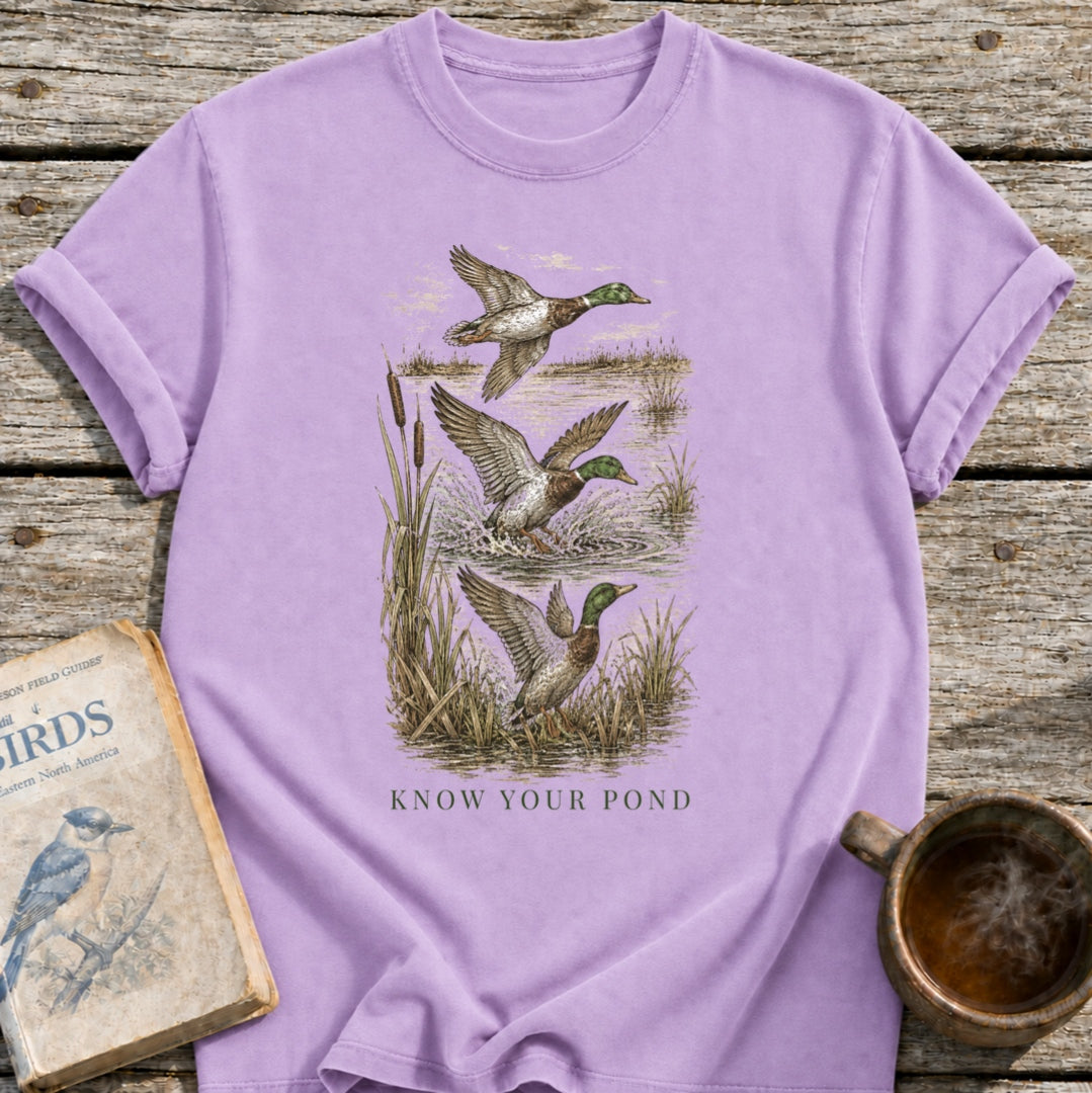 Know Your Pond 3 Ducks T-Shirt