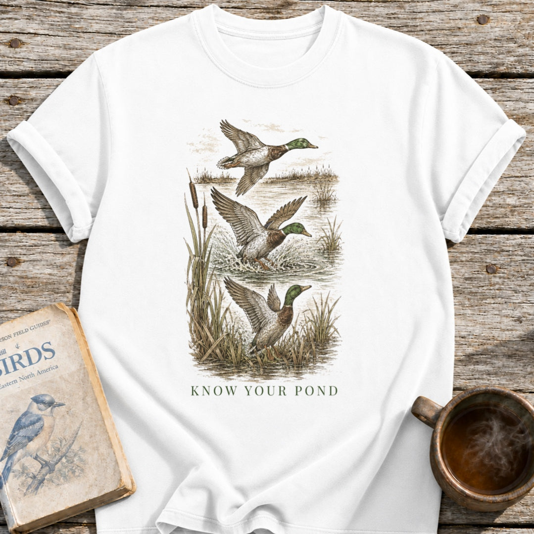 Know Your Pond 3 Ducks T-Shirt