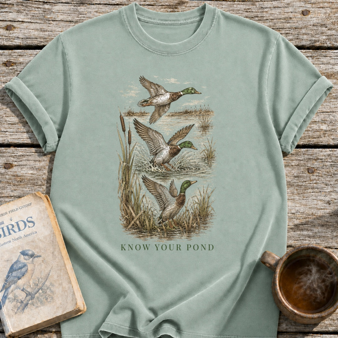 Know Your Pond 3 Ducks T-Shirt