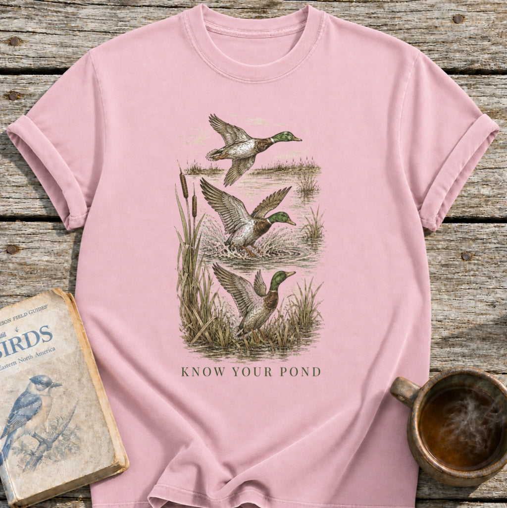 Know Your Pond 3 Ducks T-Shirt