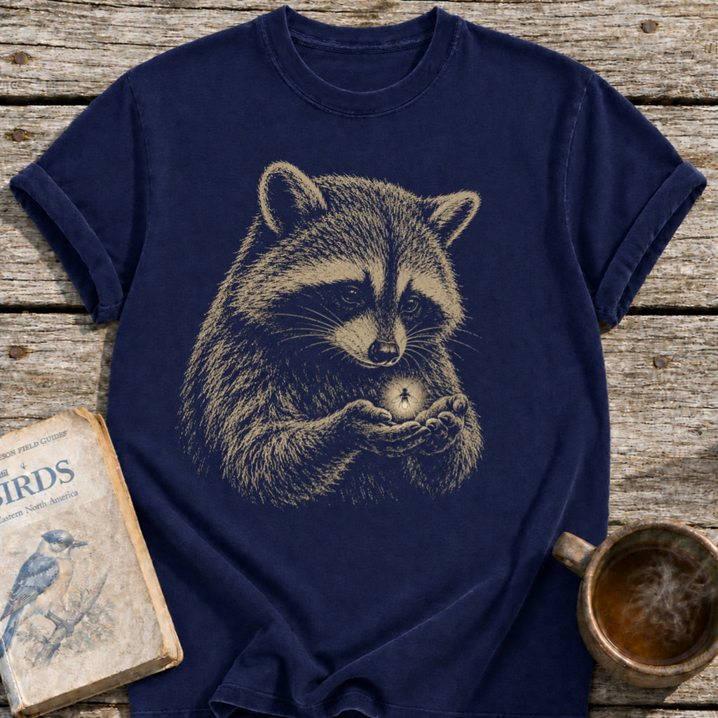 Lightning Bug Raccoon T-Shirt