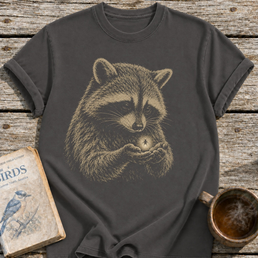 Lightning Bug Raccoon T-Shirt