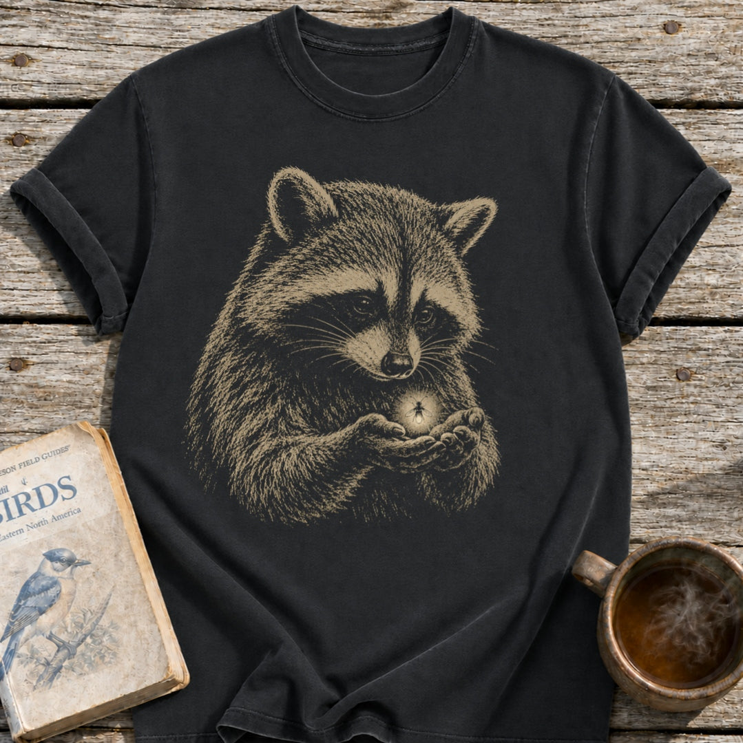Lightning Bug Raccoon T-Shirt