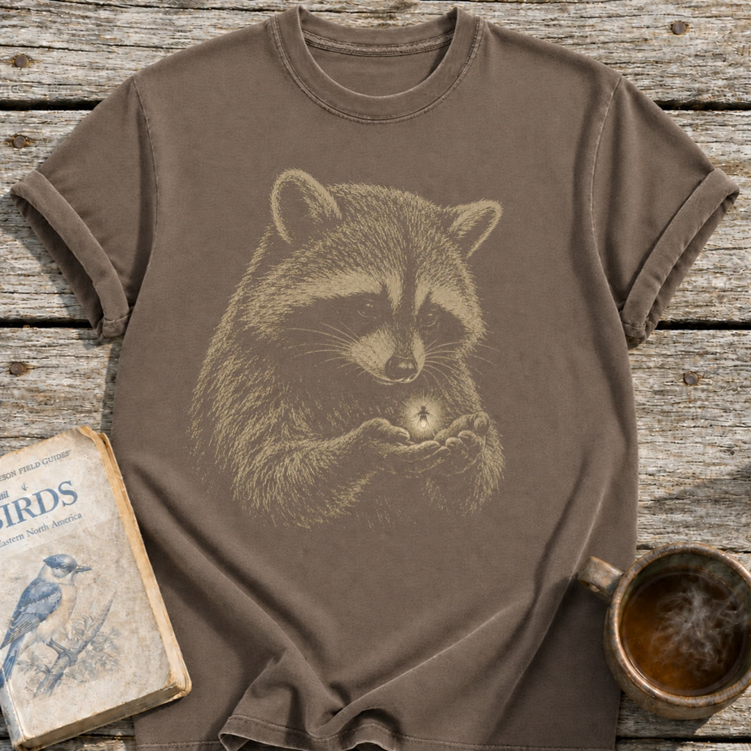 Lightning Bug Raccoon T-Shirt
