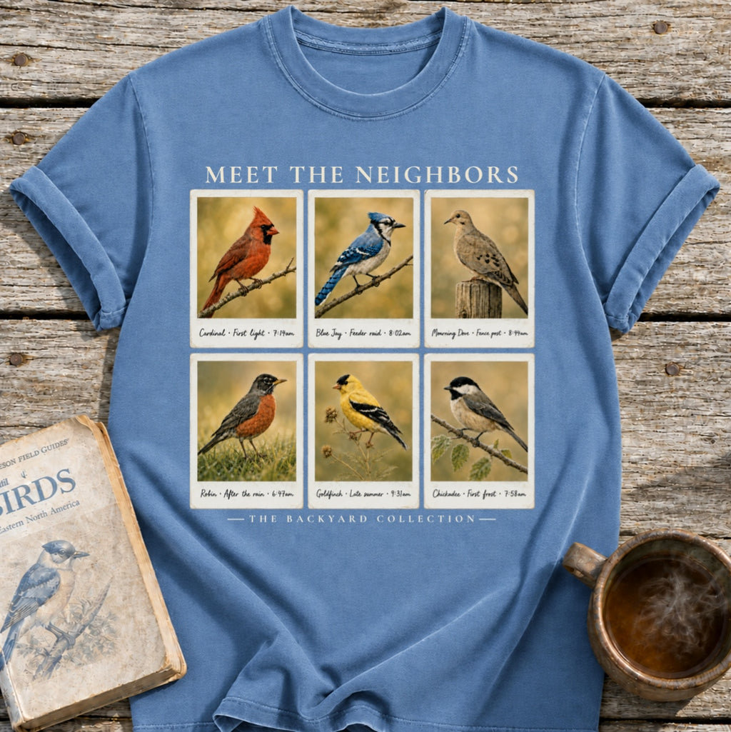 Meet the Neighbors Bird T-Shirt