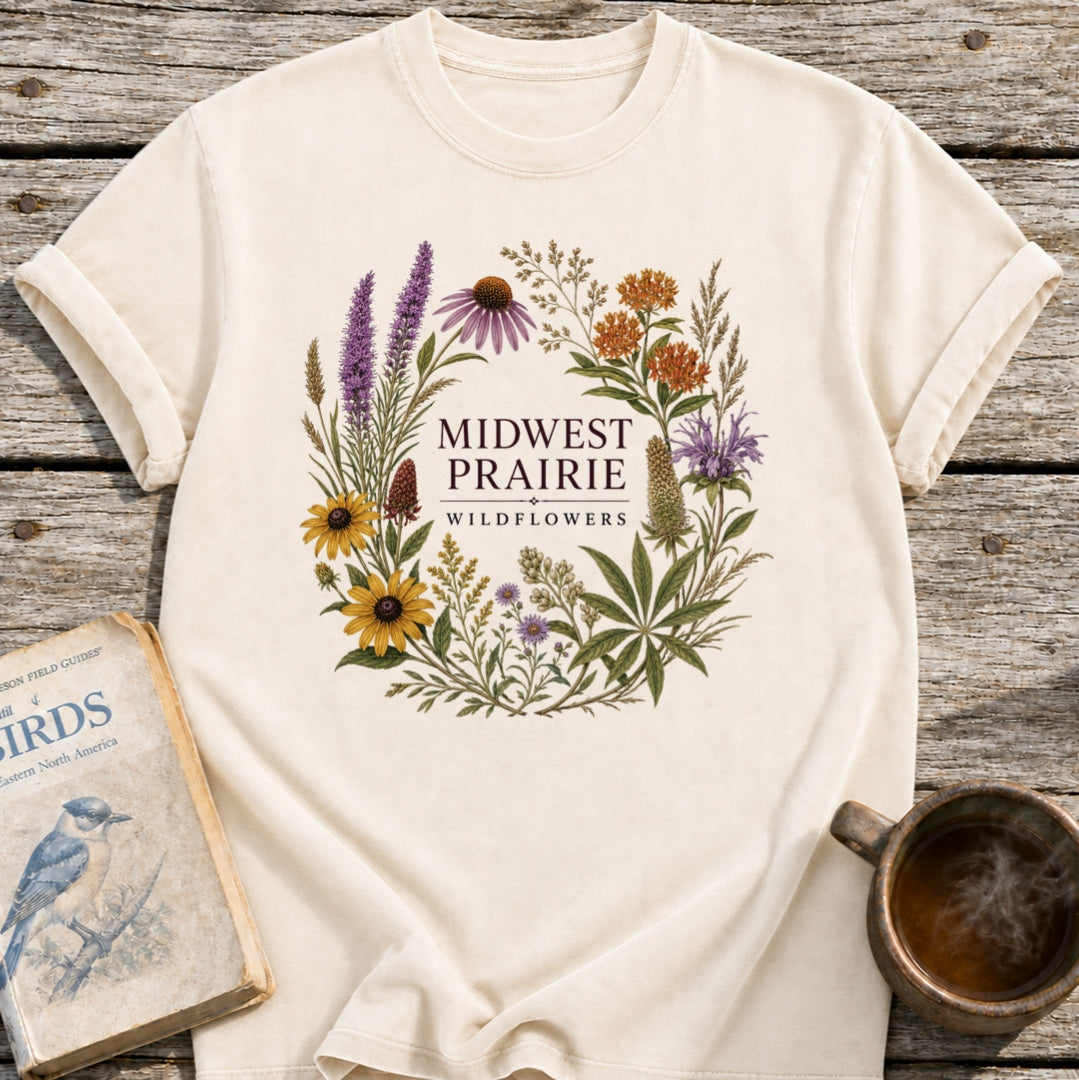 Midwest Prairie Wildflowers T-Shirt