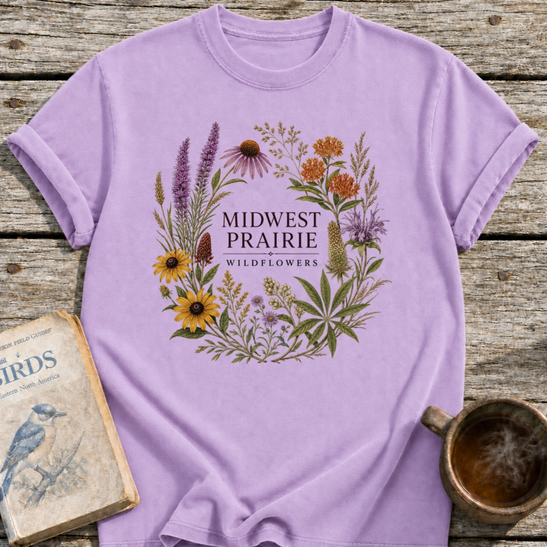 Midwest Prairie Wildflowers T-Shirt