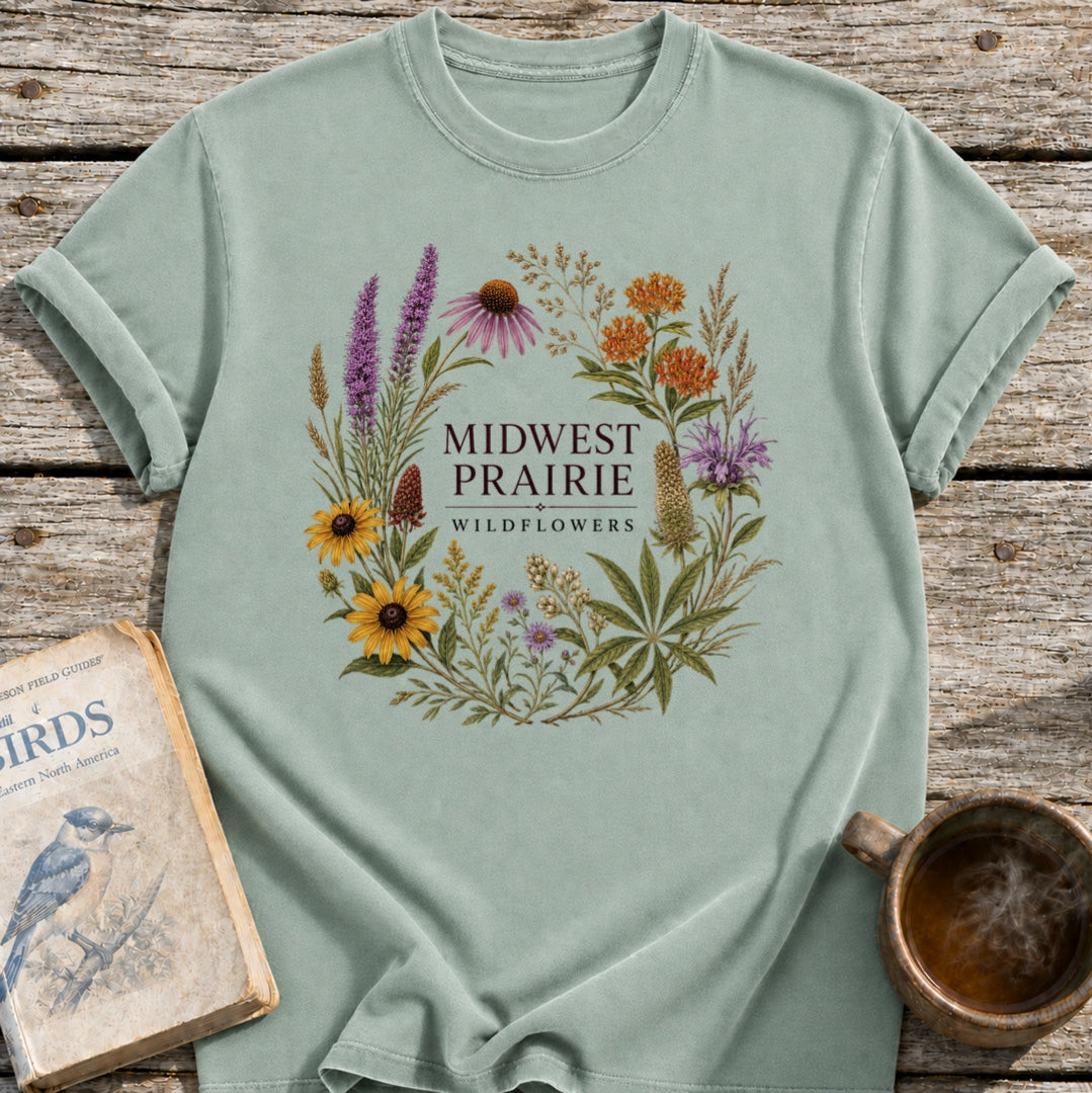 Midwest Prairie Wildflowers T-Shirt
