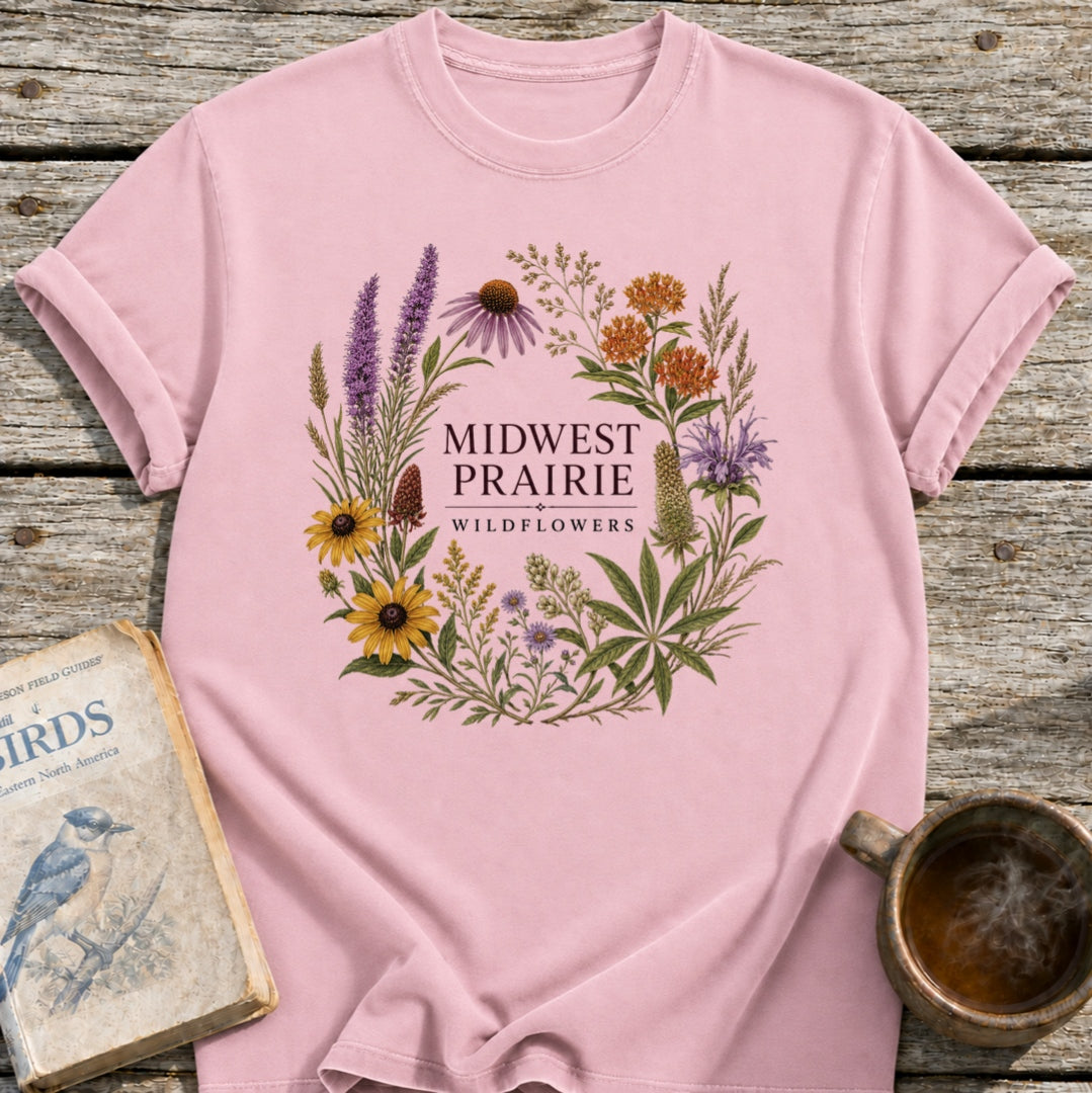 Midwest Prairie Wildflowers T-Shirt