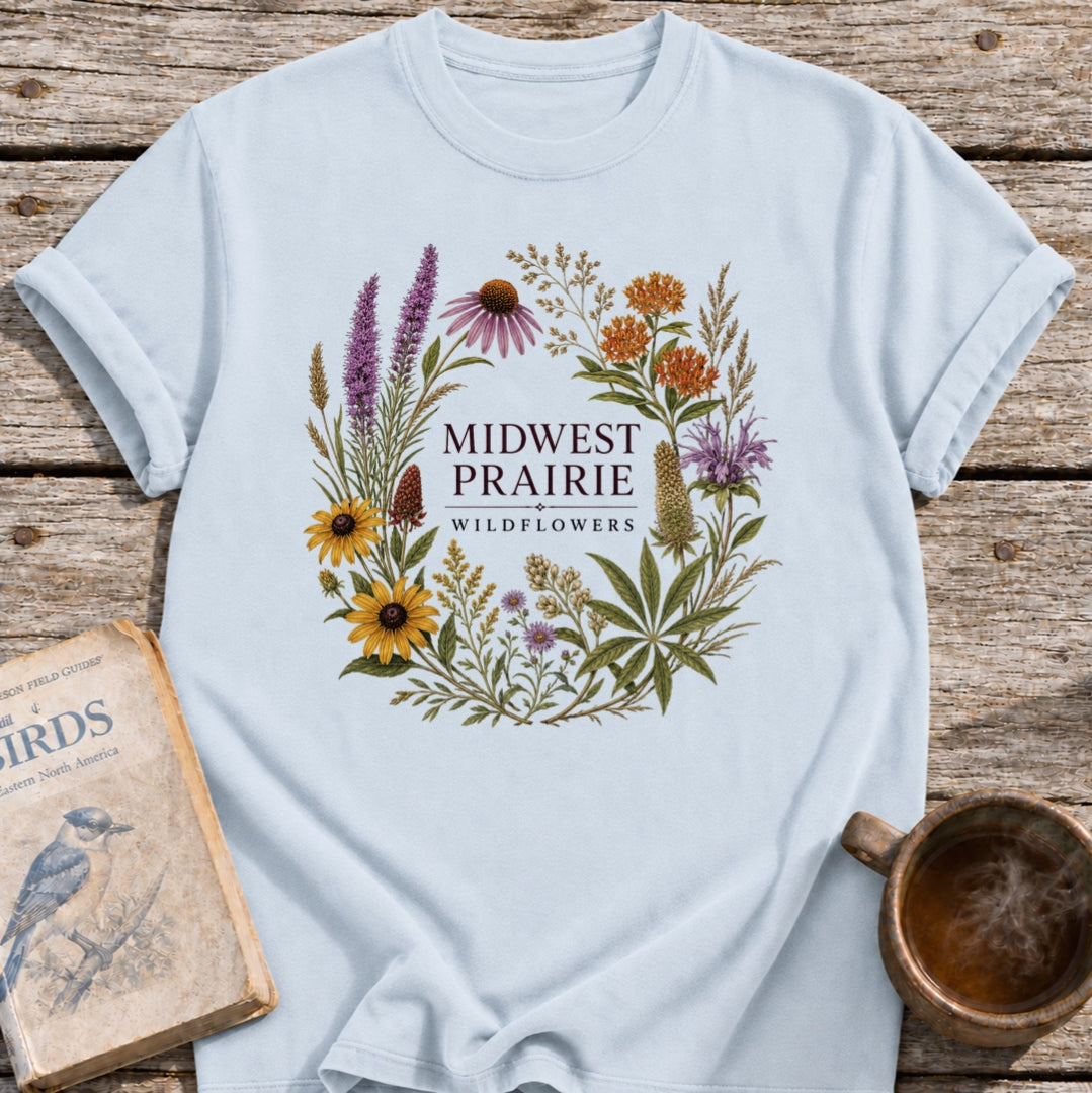 Midwest Prairie Wildflowers T-Shirt