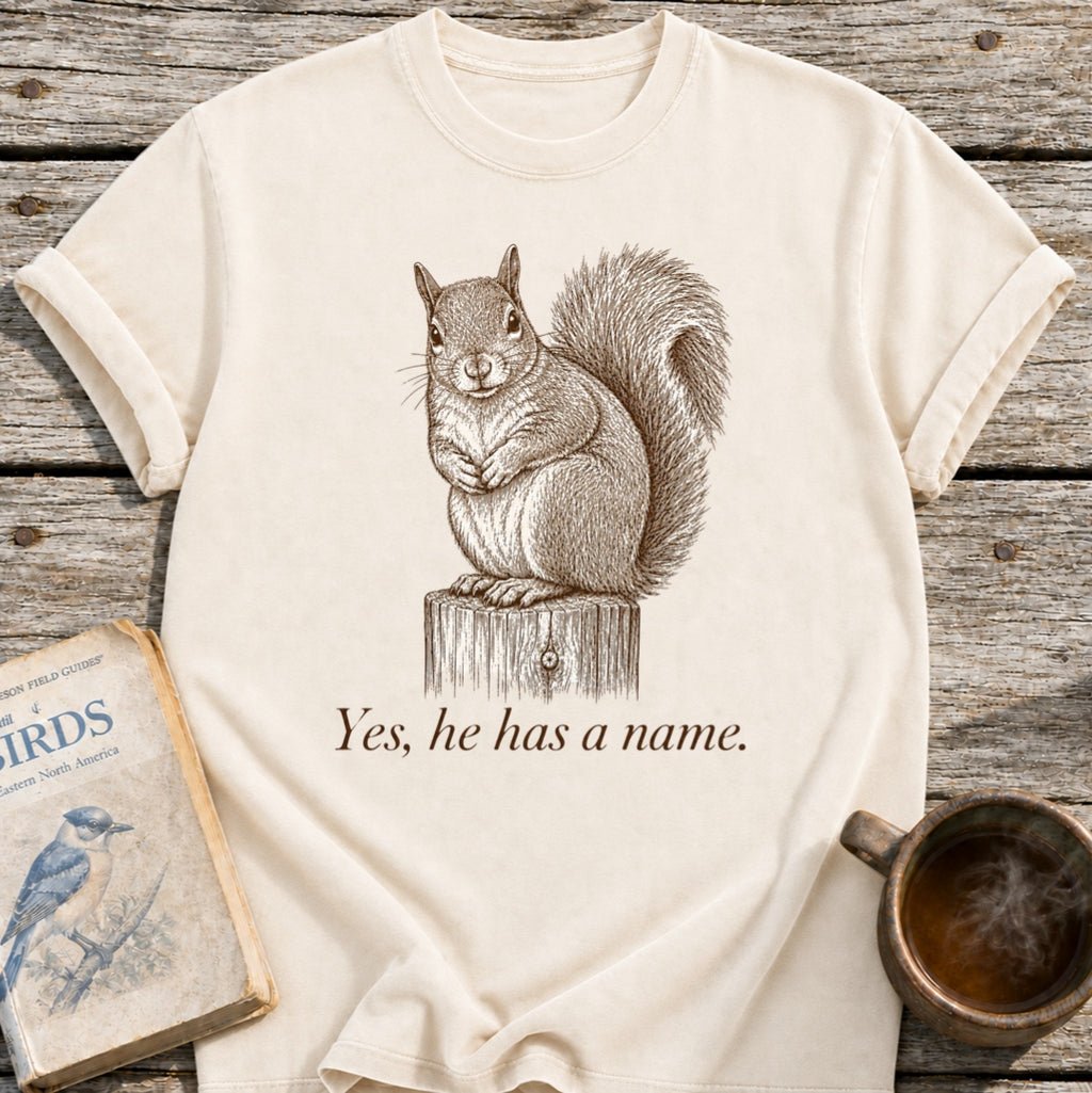 Naming Your Squirrel T-Shirt