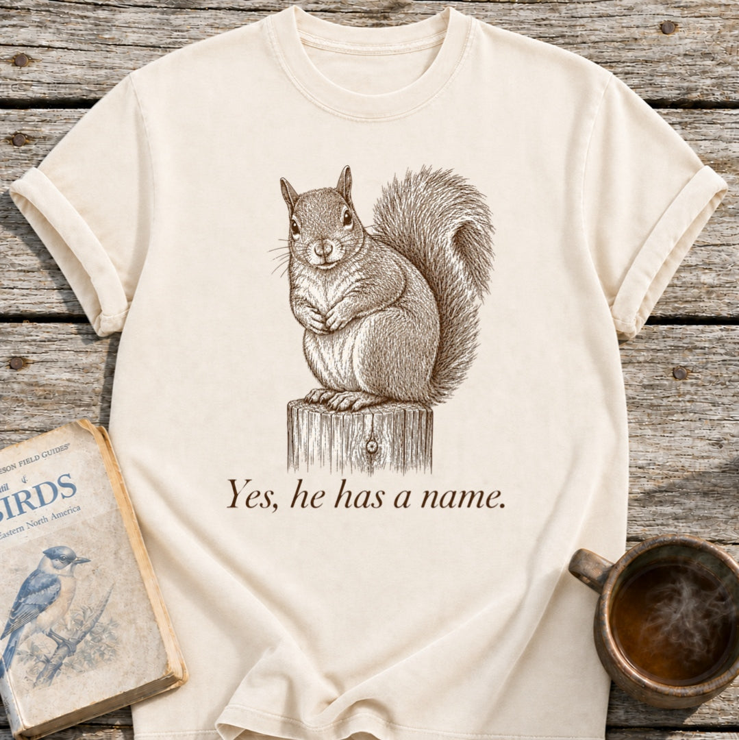 Naming Your Squirrel T-Shirt
