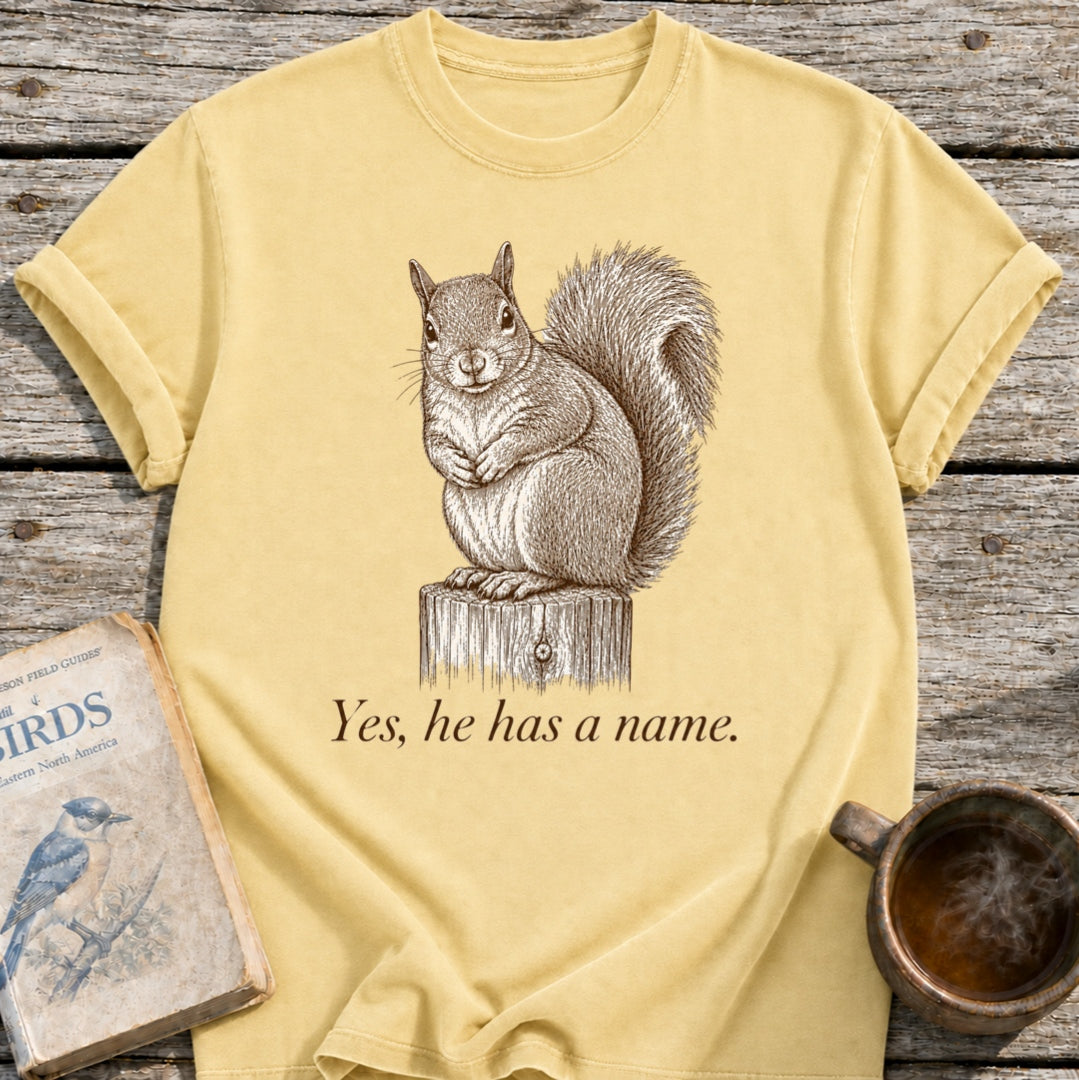 Naming Your Squirrel T-Shirt