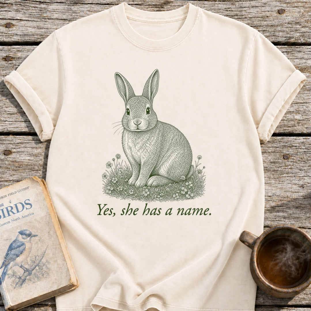 Naming Your Yard Bunny T-Shirt