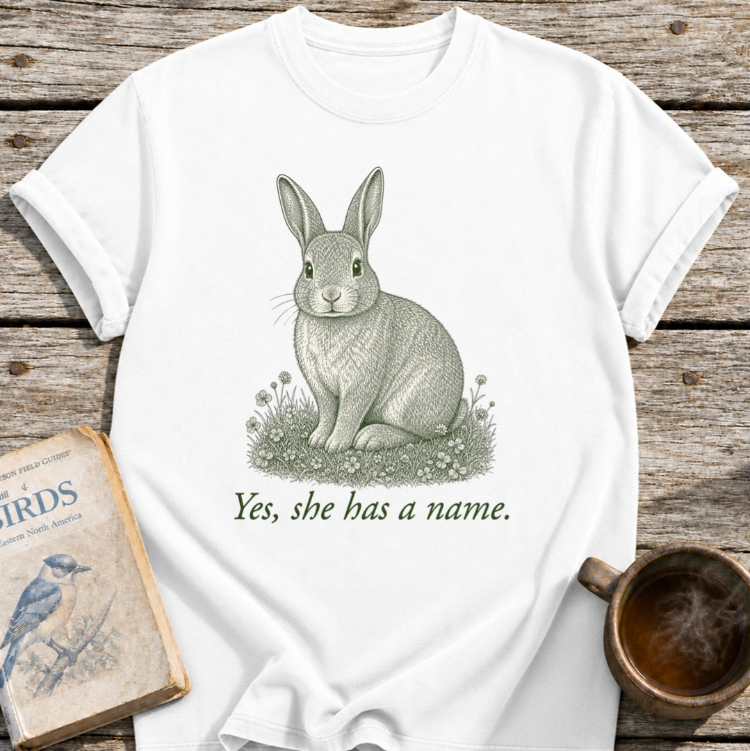 Naming Your Yard Bunny T-Shirt