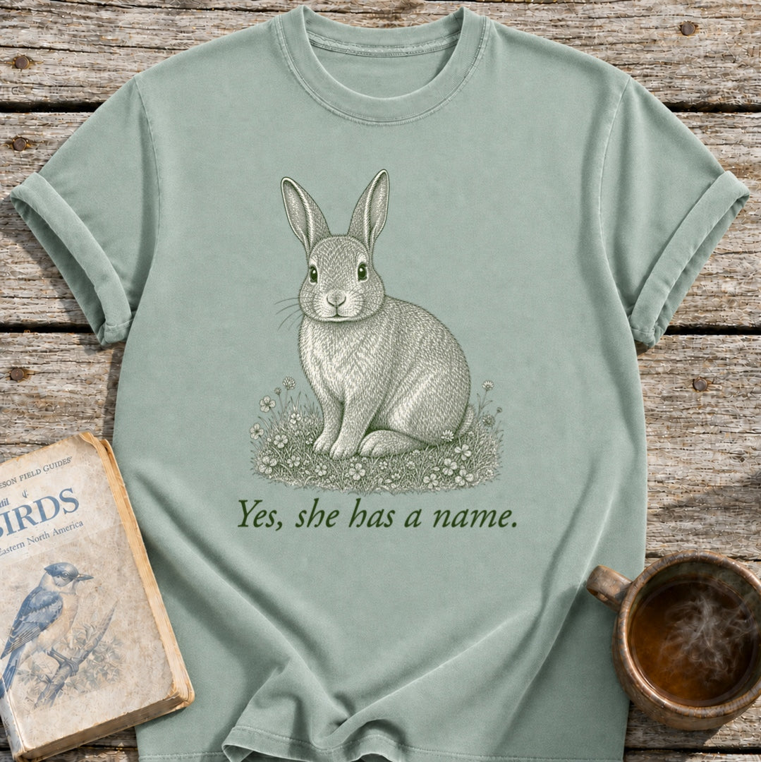 Naming Your Yard Bunny T-Shirt