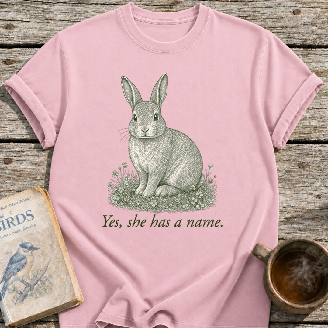 Naming Your Yard Bunny T-Shirt