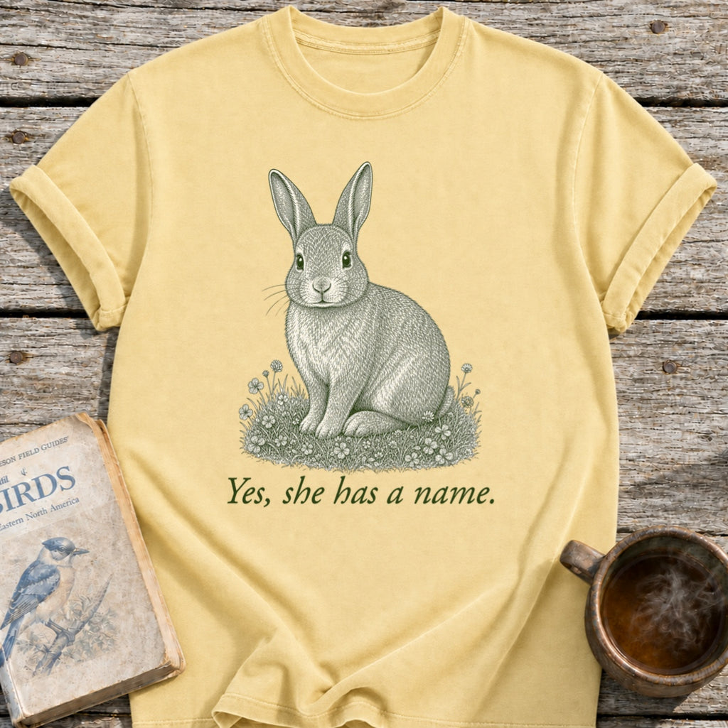 Naming Your Yard Bunny T-Shirt