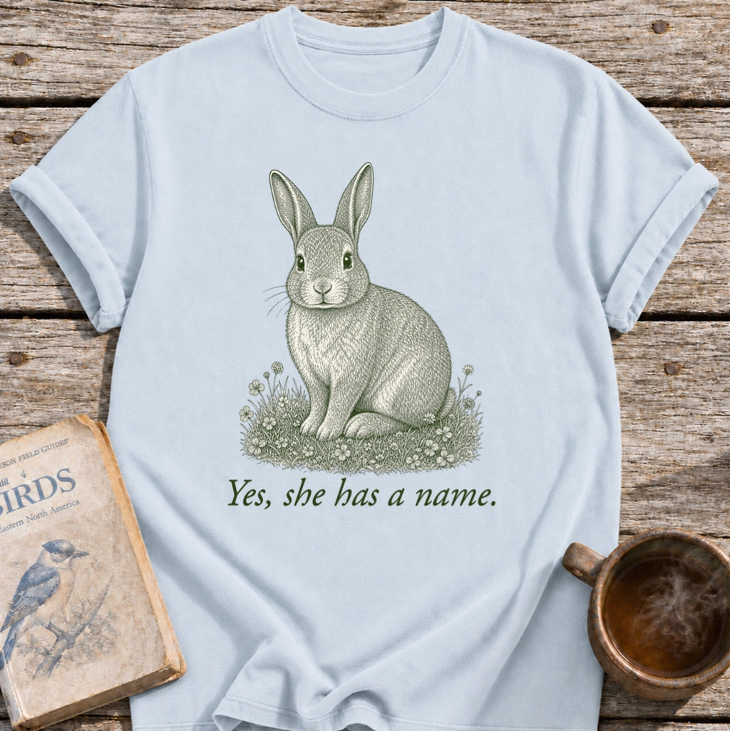 Naming Your Yard Bunny T-Shirt