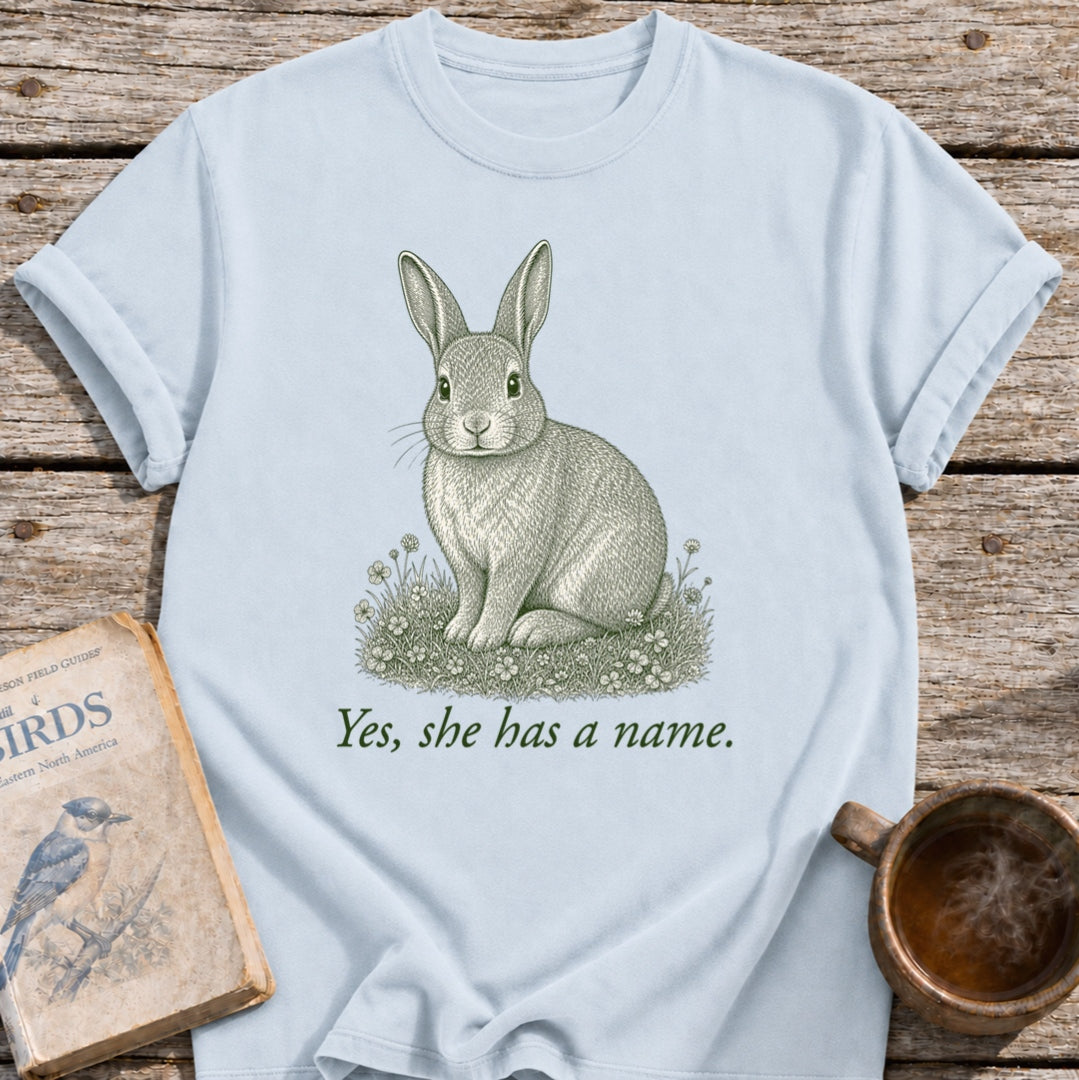 Naming Your Yard Bunny T-Shirt