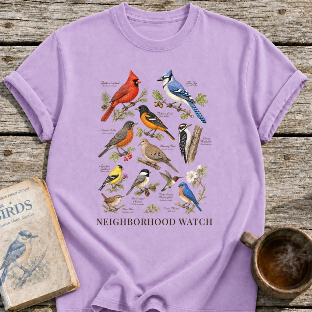 Neighborhood Watch Birds T-Shirt