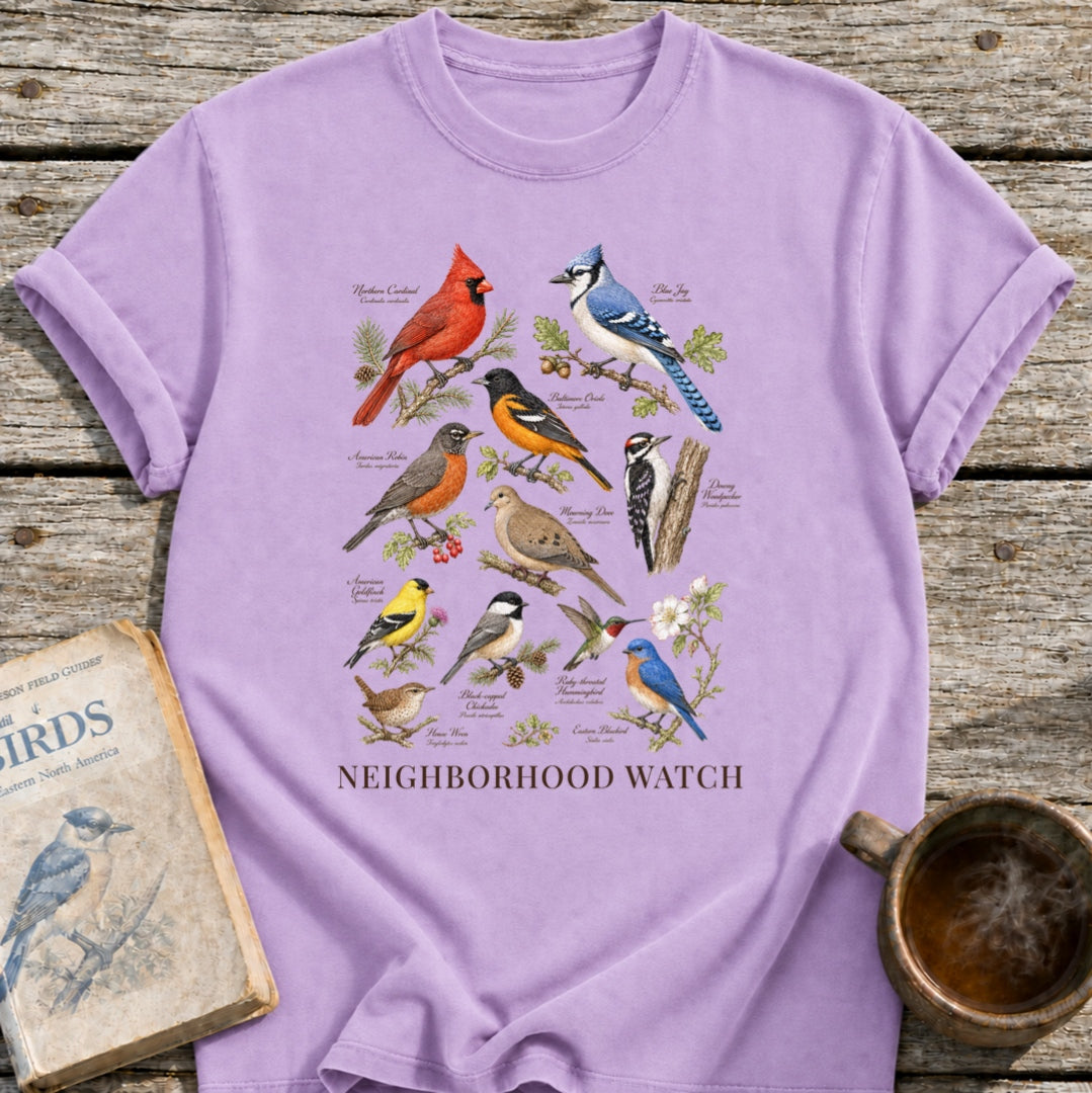 Neighborhood Watch Birds T-Shirt