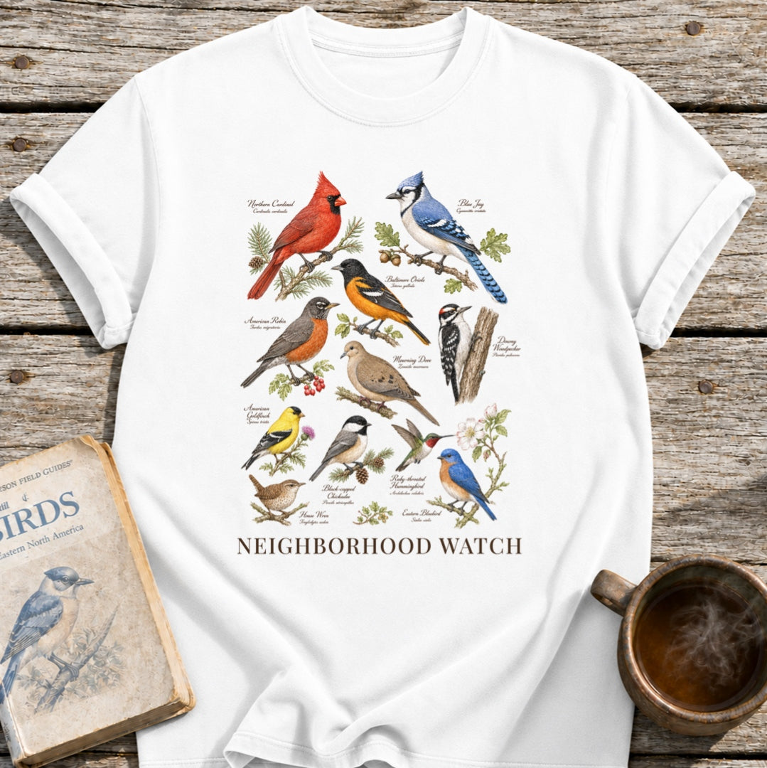 Neighborhood Watch Birds T-Shirt