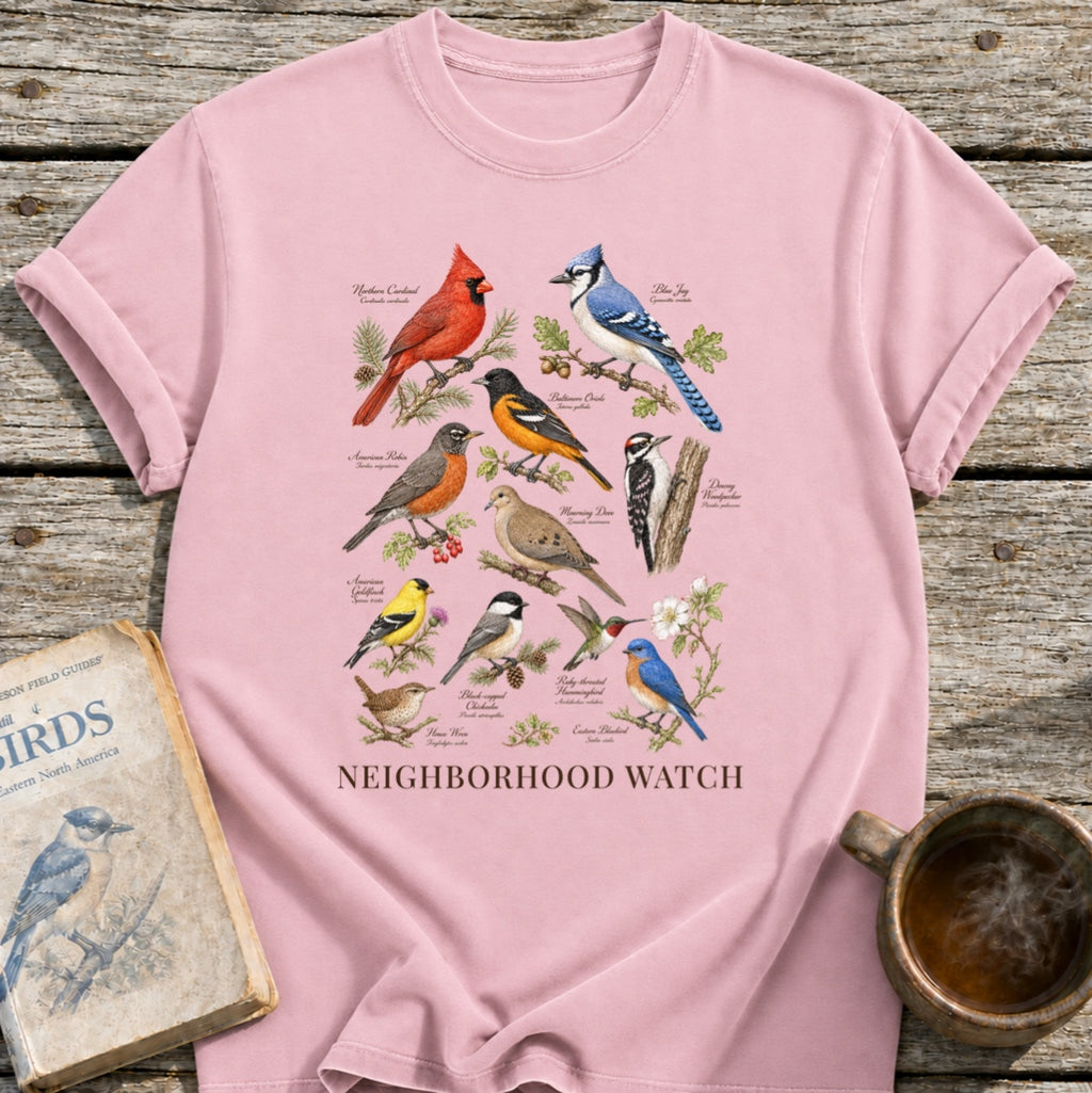 Neighborhood Watch Birds T-Shirt