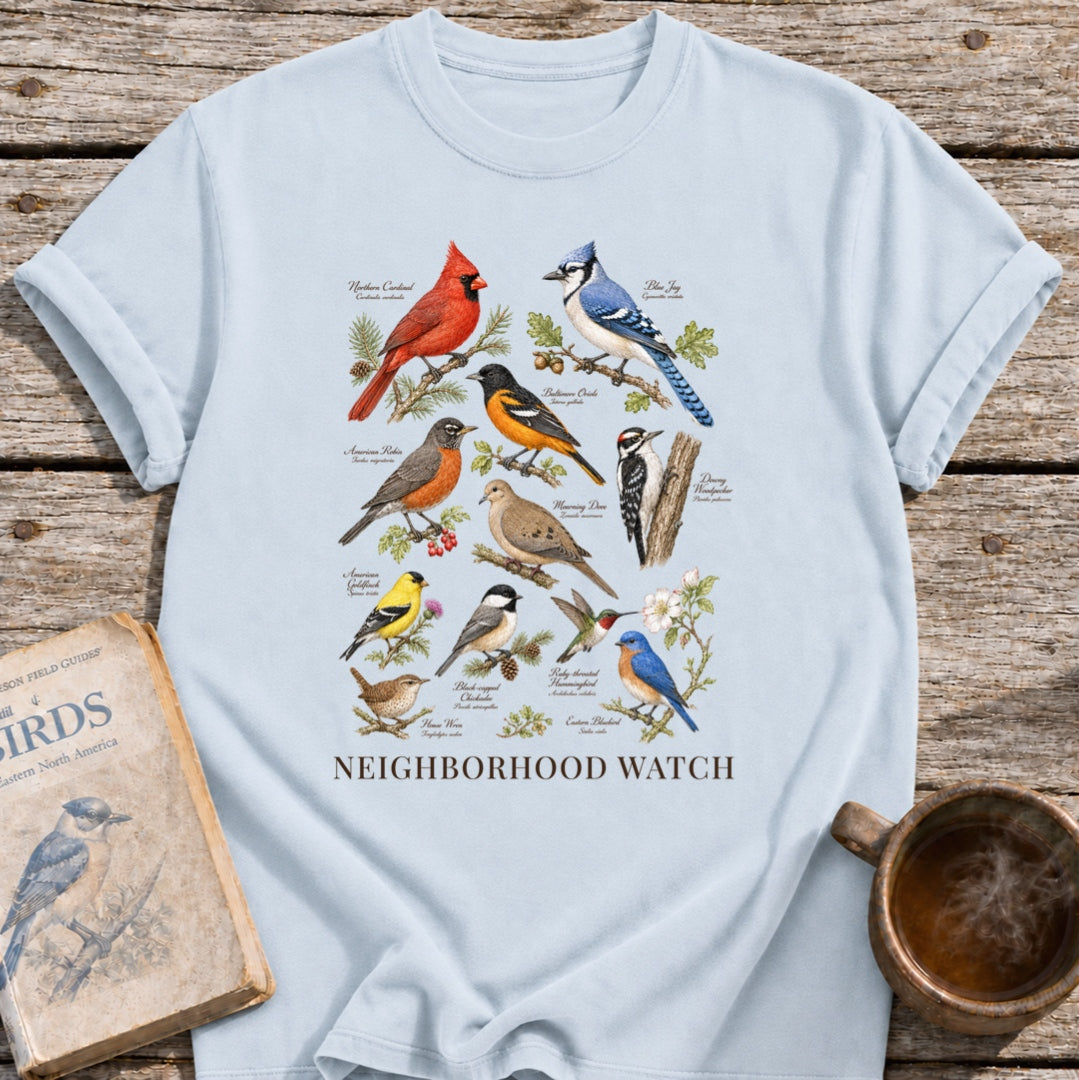 Neighborhood Watch Birds T-Shirt
