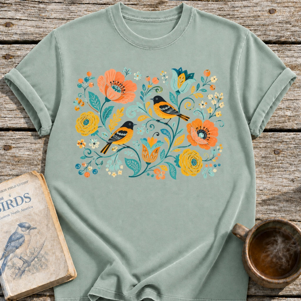 Orioles Floral T-Shirt