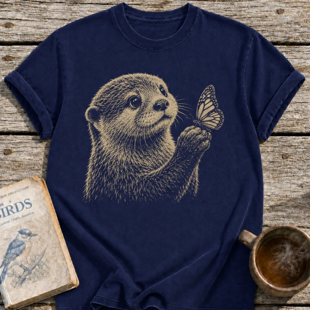 Otter Butterfly Wonder T-Shirt