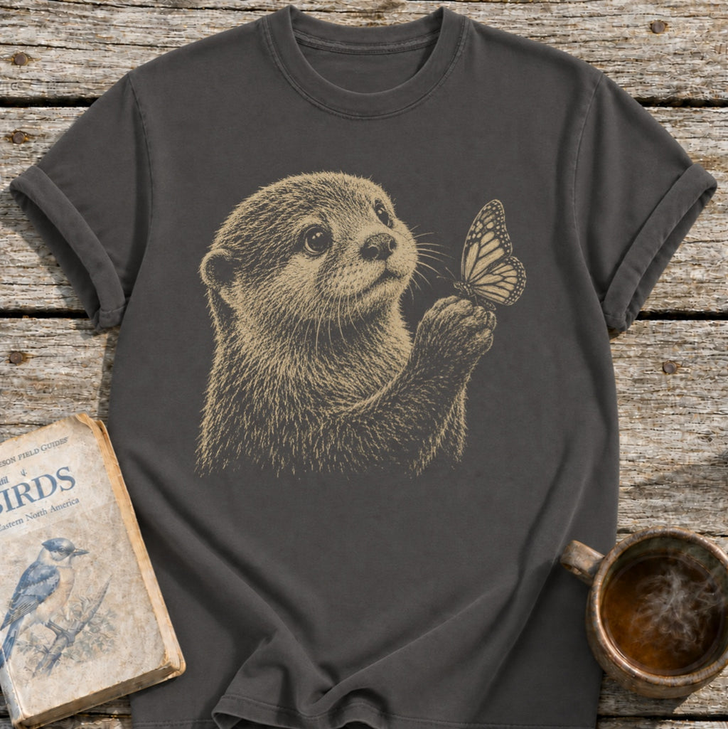 Otter Butterfly Wonder T-Shirt