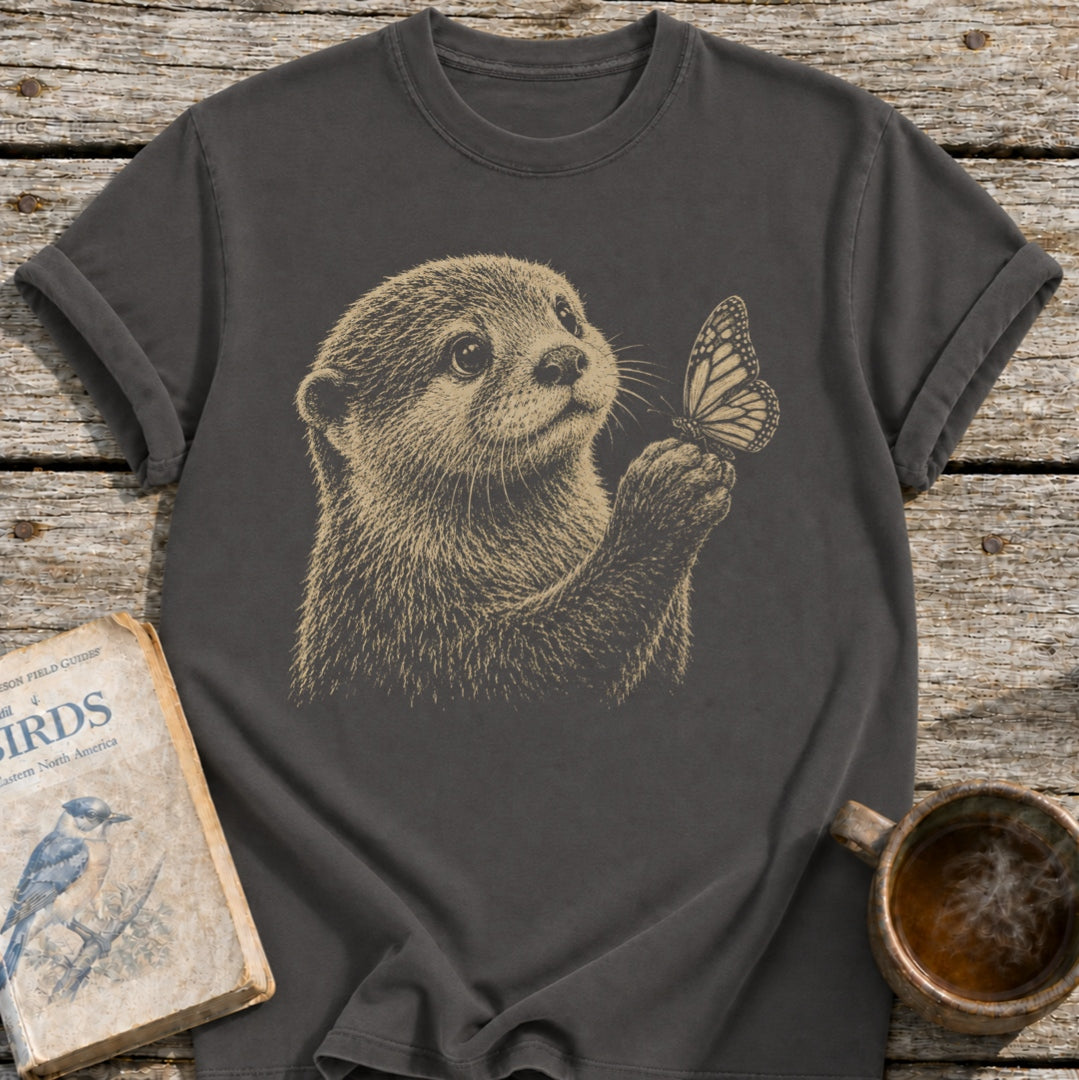 Otter Butterfly Wonder T-Shirt