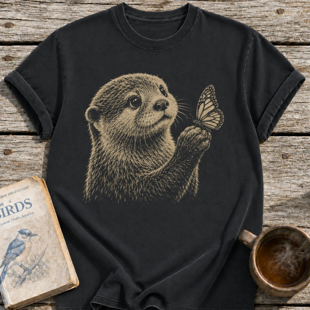 Otter Butterfly Wonder T-Shirt