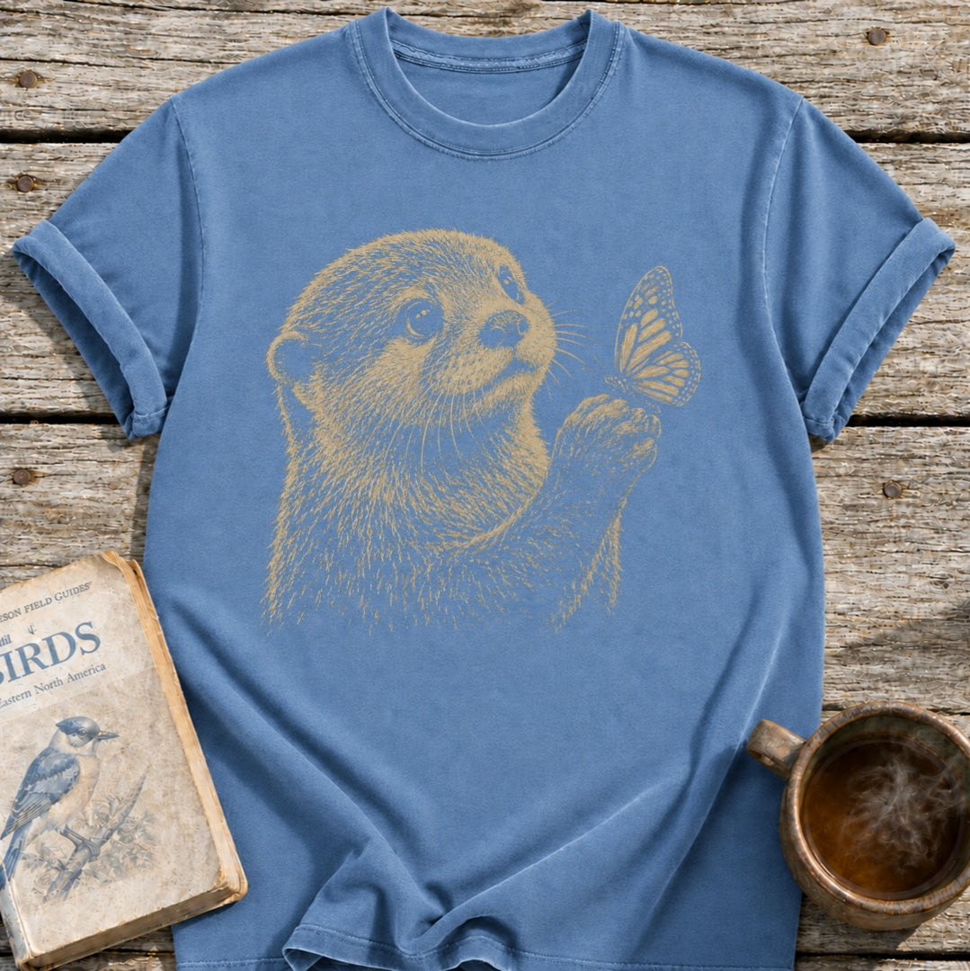 Otter Butterfly Wonder T-Shirt