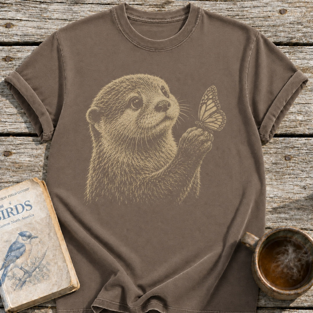 Otter Butterfly Wonder T-Shirt
