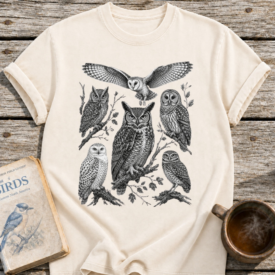 Owls of North America T-Shirt