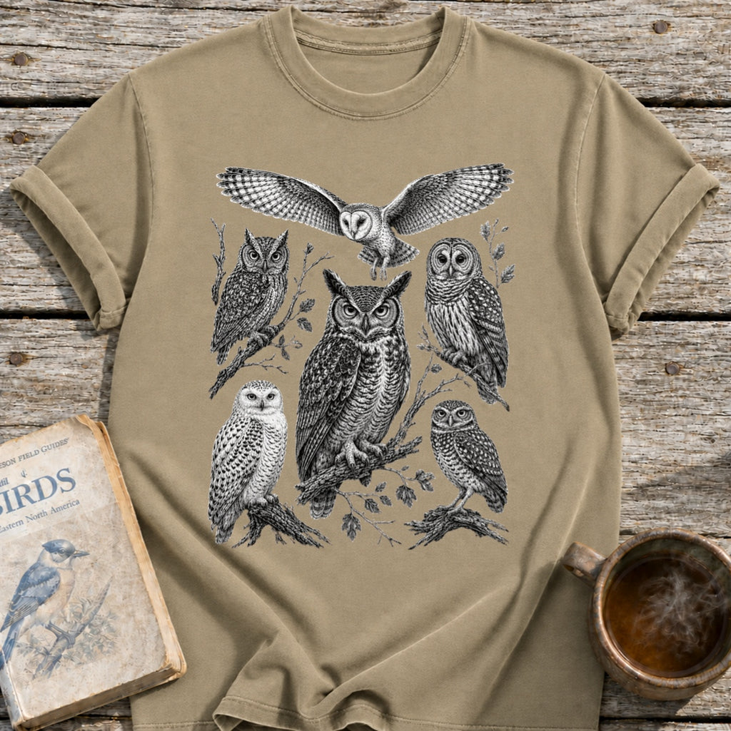 Owls of North America T-Shirt