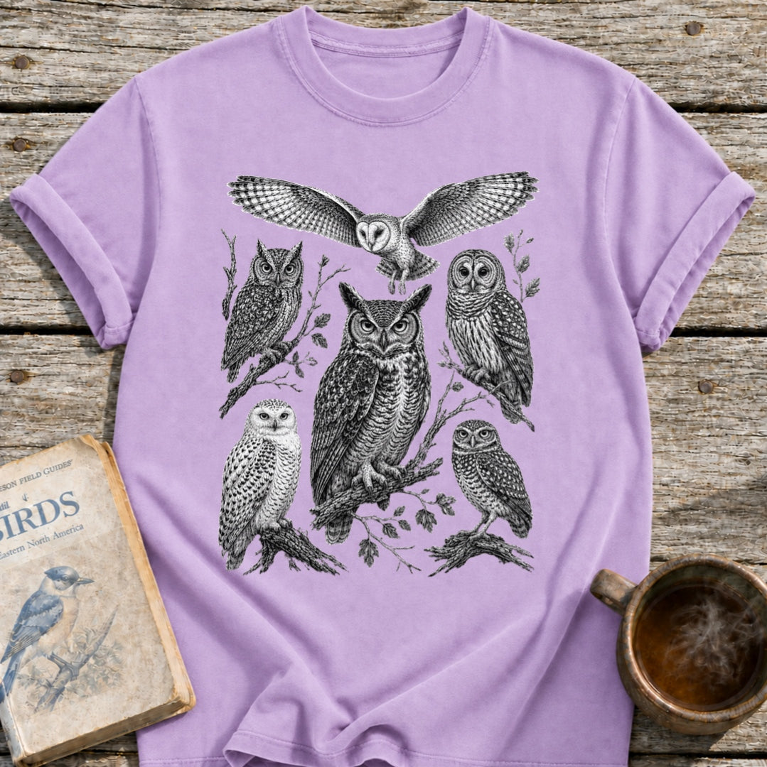 Owls of North America T-Shirt