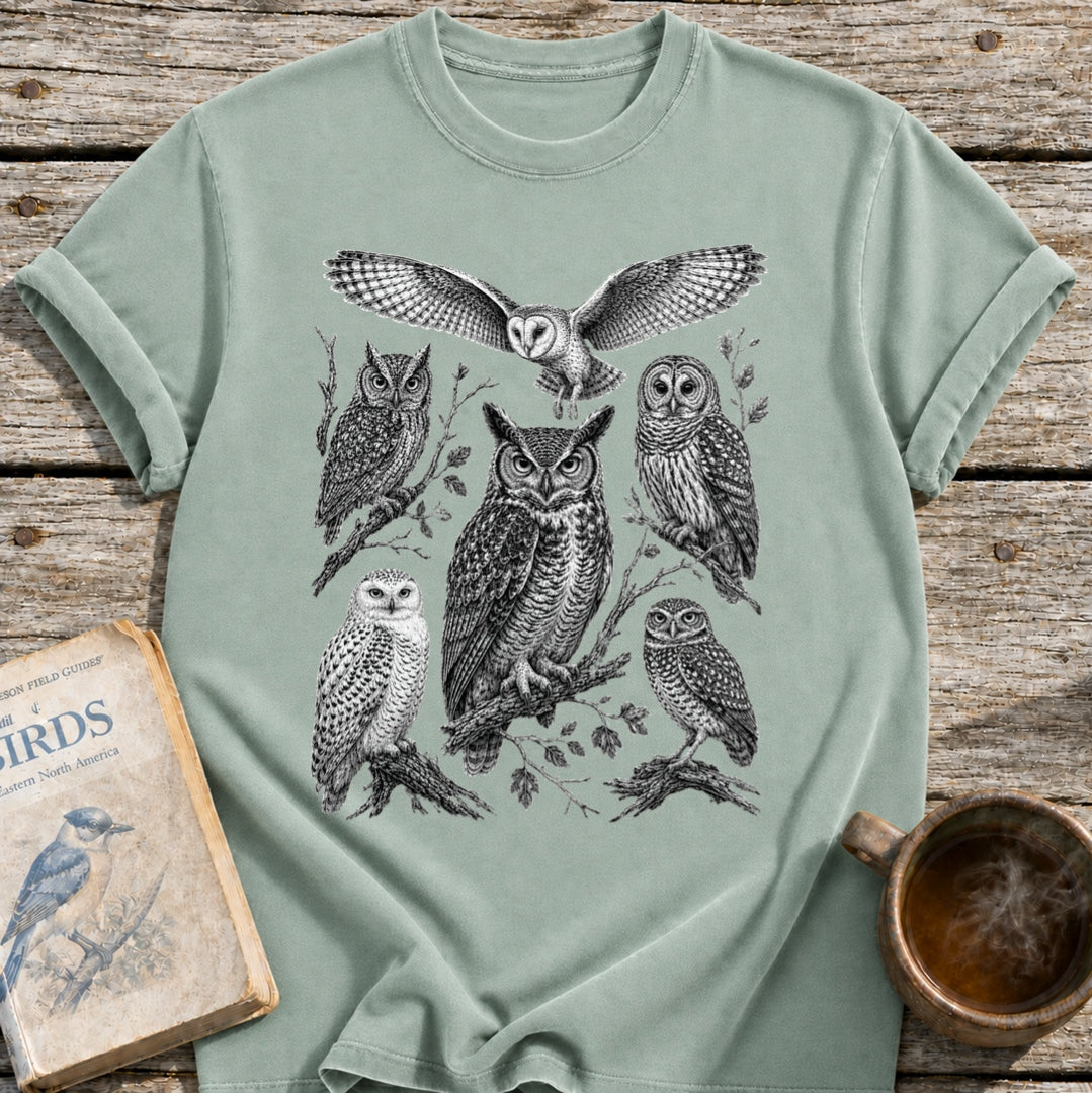 Owls of North America T-Shirt