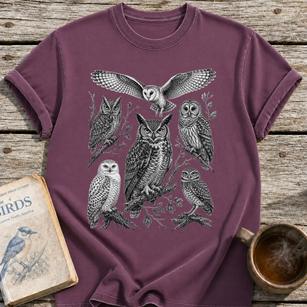 Owls of North America T-Shirt